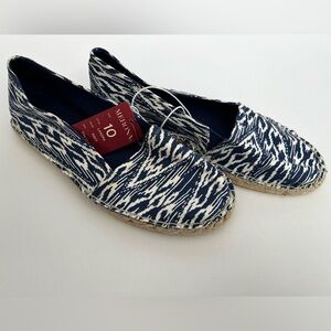 Merona Women’s Espadrilles Landra Navy Size 10 NWT